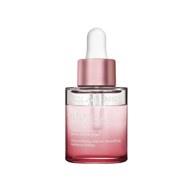 Multi-Active Glow Serum - Crema idratante viso,Siero viso illuminante