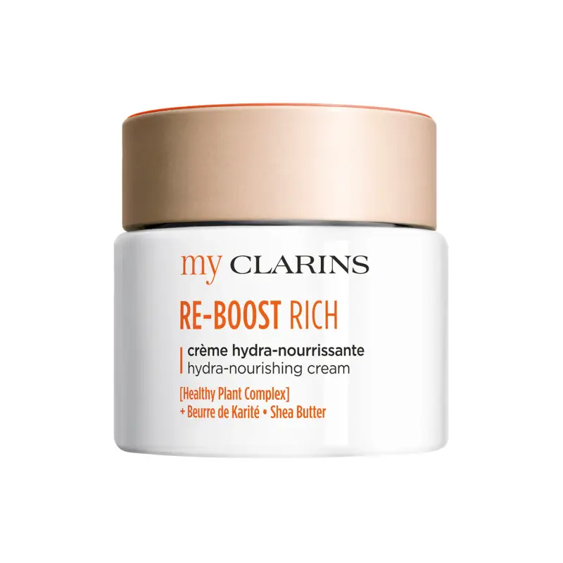 MY CLARINS RE-BOOST RICH Crème Hydra-Nourrissante - Crema viso pelle secca,Crema idratante viso