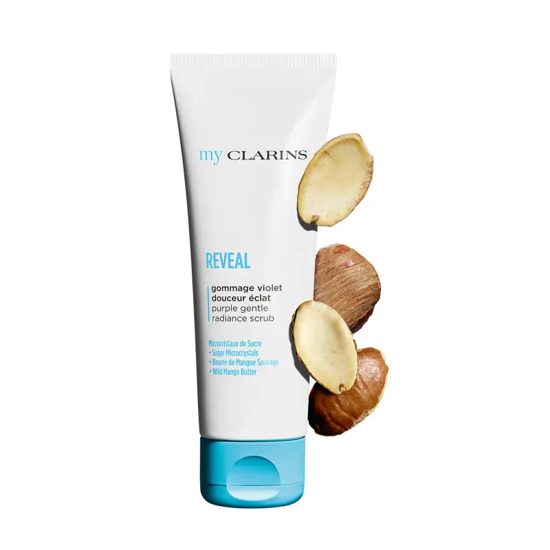 MY CLARINS REVEAL Gommage Violet Douceur Éclat - Peeling e gommage viso miniatura 2