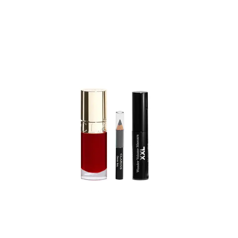 Occhi COFANETTO Make-up Lip Oil, Mascara Wonder Volume XXL e Crayon Khôl - Gloss, Mascara, Matita occhi, Cofanetti make up miniatura 2