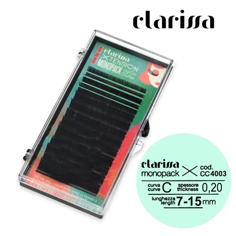 Ciglia curva c-multipack lunghezza 7-15 mm spessore 0,20