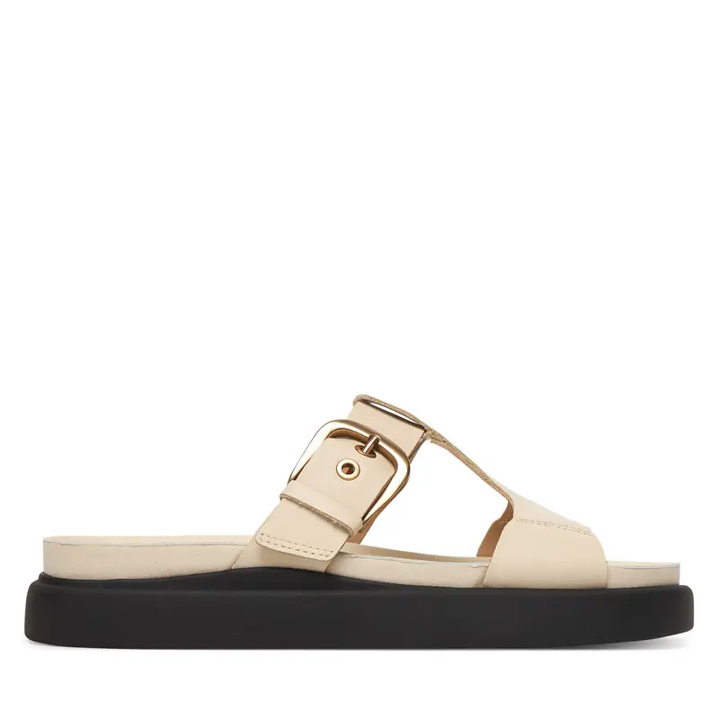 Ciabatte Clarks Aristella West 26185812 Écru Crema