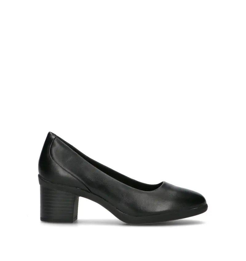 SHAYA POPPY Décolleté donna nero in pelle Vario