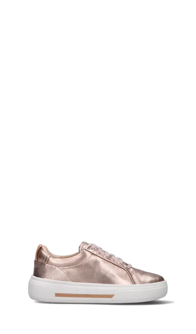Sneaker donna oro rosa in pelle Vario