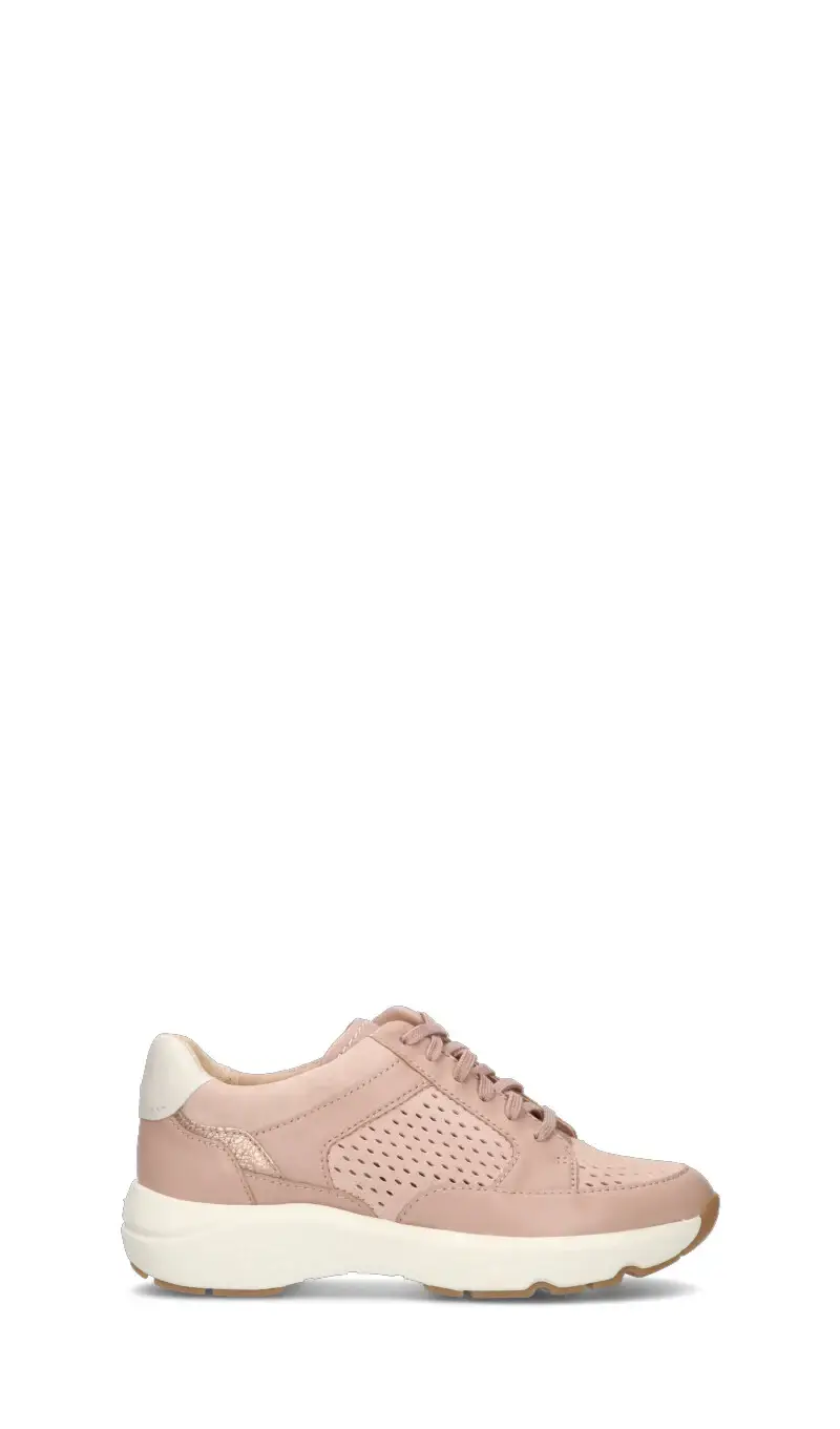Sneaker donna rosa in pelle Vario