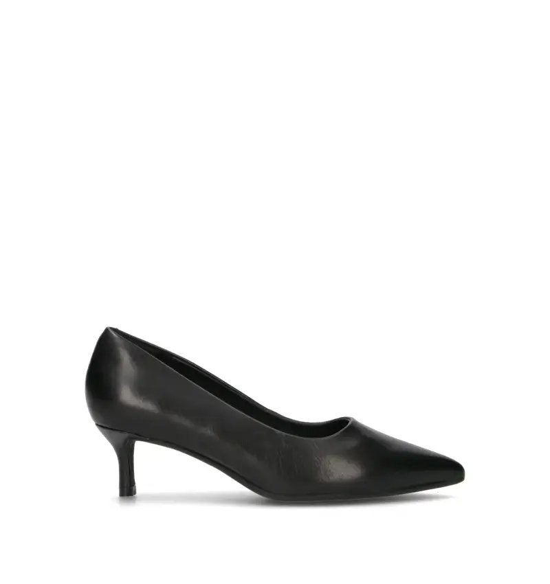 ZAREY COURT Décolleté donna nero in pelle Vario