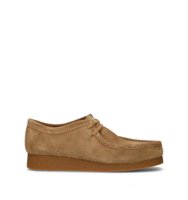 WALLABEE EVO Mocassino uomo beige in suede Vario