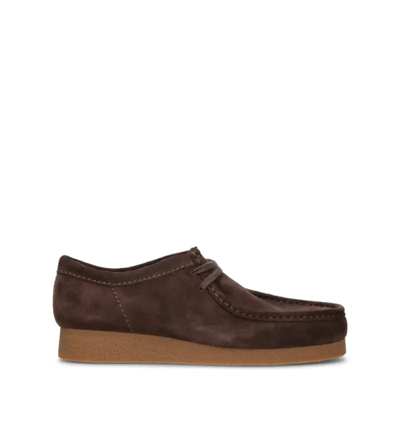 WALLABEE EVO Mocassino uomo marrone in suede Vario