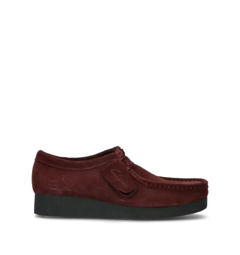 WALLABEEEVOSh Mocassino donna bordeaux in suede Vario