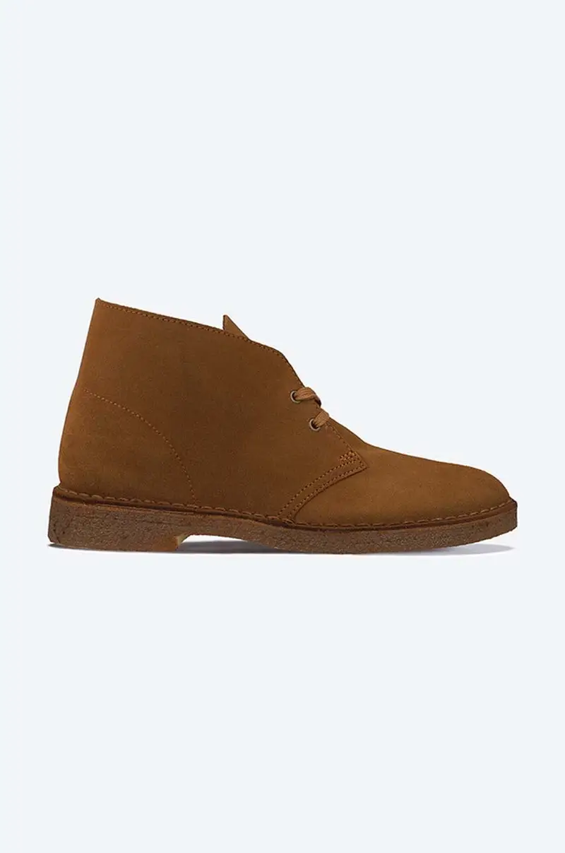ClarksOriginals scarpe in camoscio Desert Boot uomo Marrone