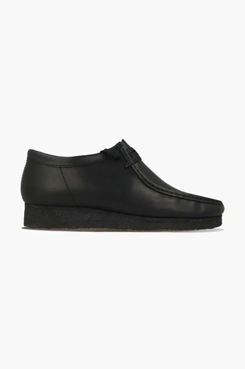 ClarksOriginals scarpe in pelle Wallabee Nero
