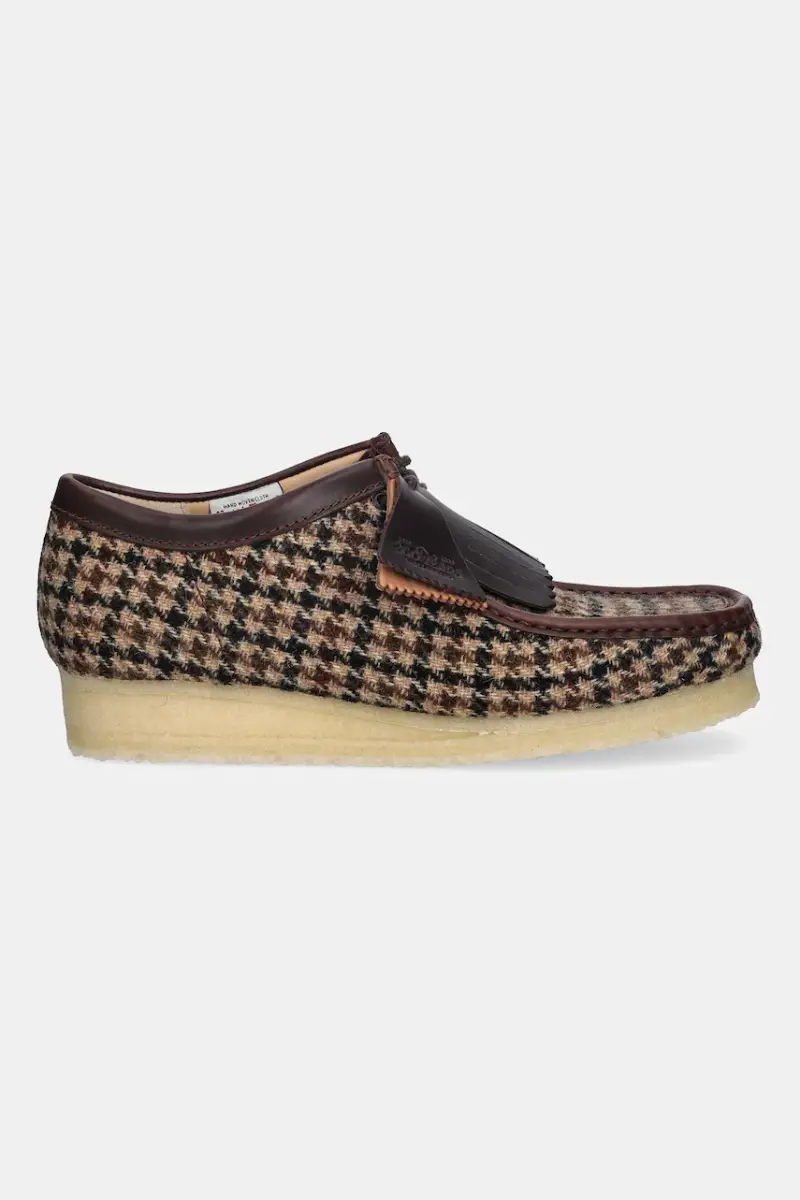 scarpe in lana Wallabee colore marrone 26182791 miniatura 2