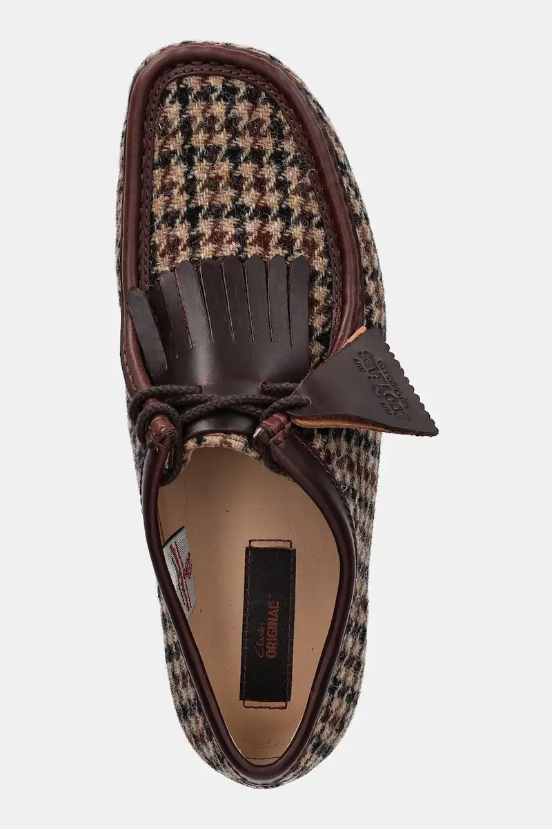 scarpe in lana Wallabee colore marrone 26182791 miniatura 4