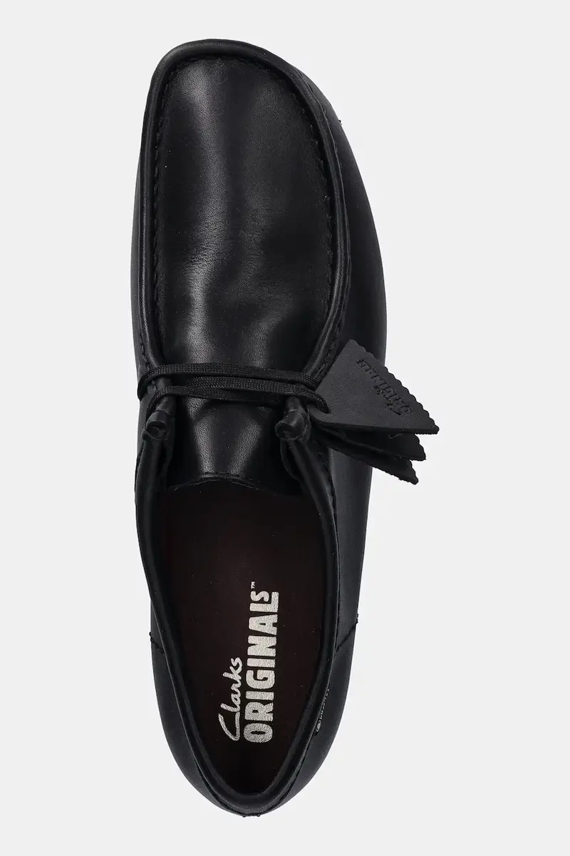 scarpe in pelle Wallabee GTX uomo colore nero 26183074 miniatura 4