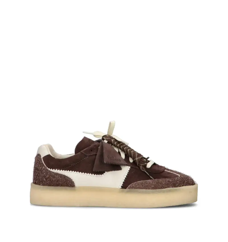 TOR 80 Sneaker uomo marrone in suede Vario