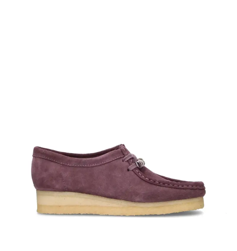 WALLABEE Mocassino donna viola in suede Vario