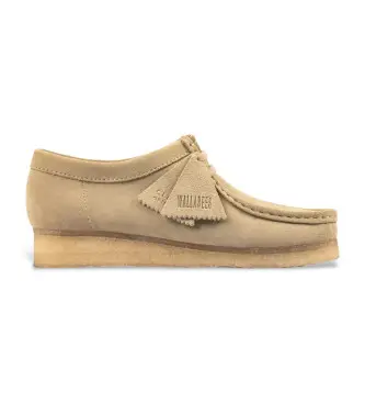 per donna 26155545 Scarpe in pelle beige Wallabee (40), 1 a 3 cm, Camoscio, Stringhe, Casual