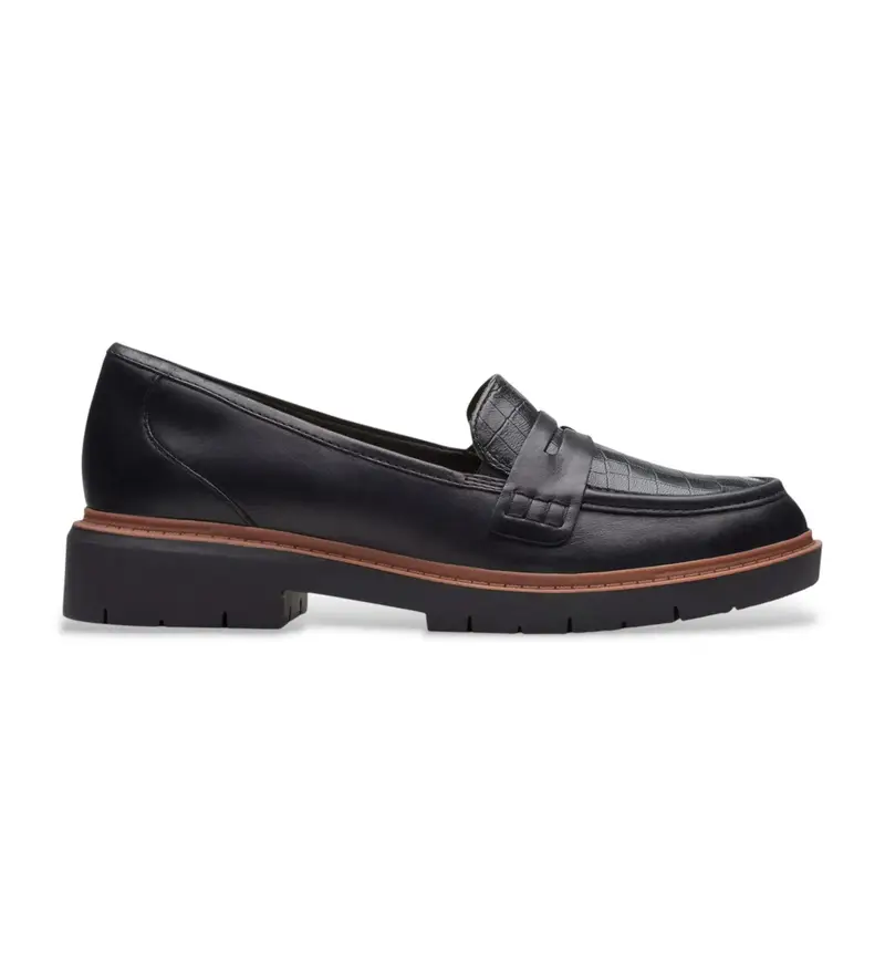 Clarks Mocassini Donna Nero 3256558