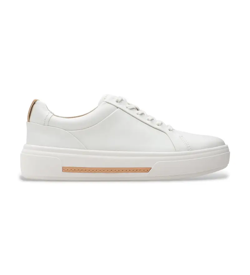 per donna 26176308 Sneakers Hollyhock Walk in pelle bianca (41), Bianco, Basso, Stringhe, Casual
