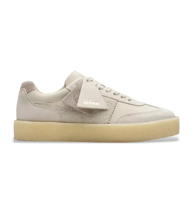per donna 26177948 Sneakers Tor 80 in pelle bianco sporco (36), Basso, Camoscio, Stringhe, Casual
