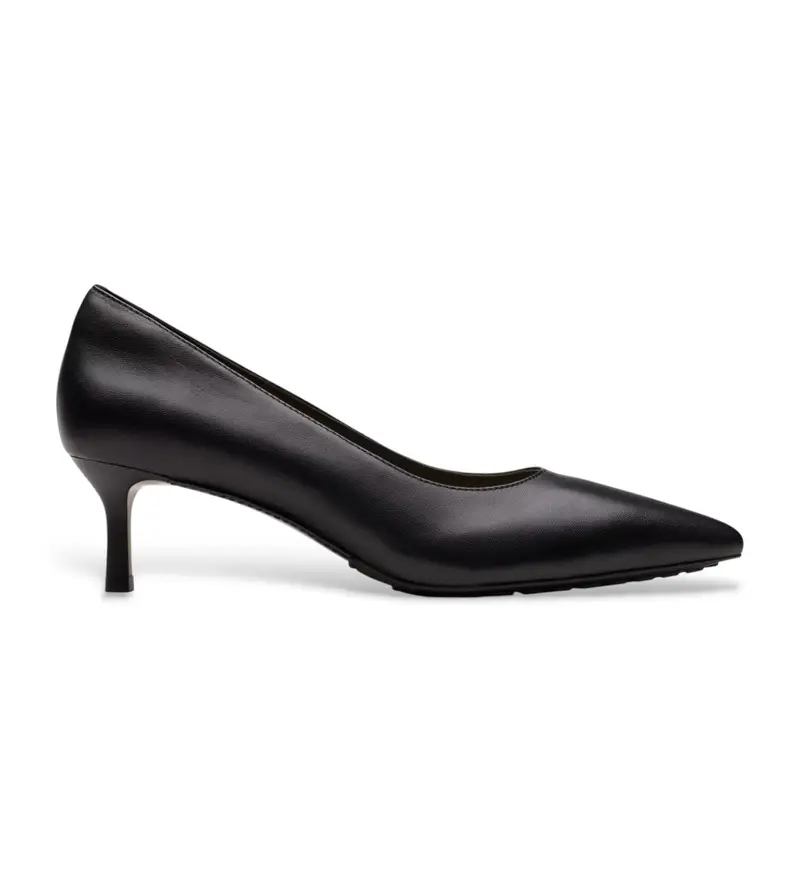 per donna. 26179296 Scarpe in pelle nera Adela Court (37), Nero, 5 a 8cm, Stringhe, Casual, Classico