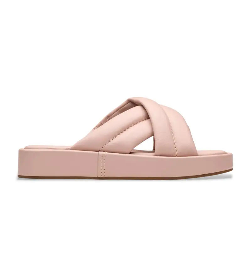 per donna 26181185 Sandali in pelle rosa Alda Glide (37), 1 a 3 cm, Nessuno, Casual