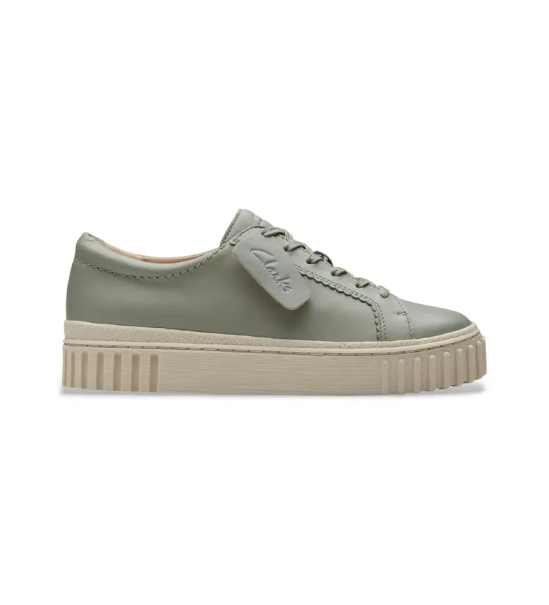 per donna. 26181208 Sneakers Mayhill Walk in pelle verde (37), 1 a 3 cm, Stringhe, Casual