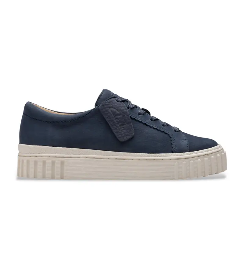 per donna 26181210 Sneakers in pelle blu navy Mayhill Walk (39), 3 a 5cm, Stringhe, Casual