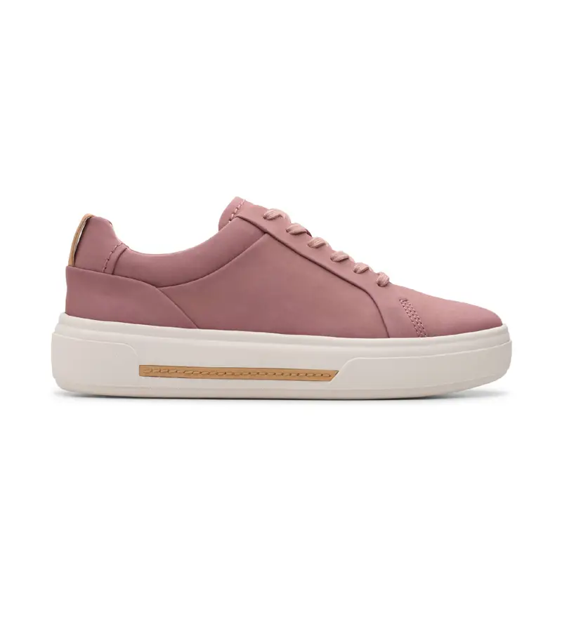 per donna 26181358 Sneakers Hollyhock Walk in pelle rosa (37), 1 a 3 cm, Stringhe, Casual