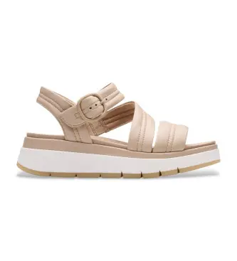 per donna 26181475 Sandali in pelle rosa con cinturino toscano (37), 3 a 5cm, Fibbia, Casual