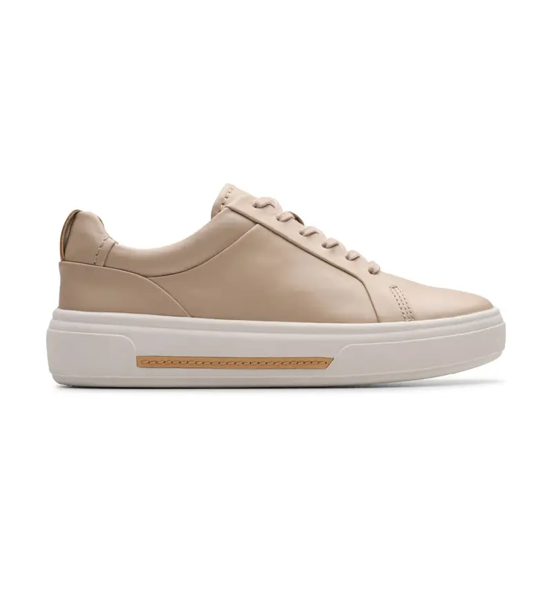 per donna 26183049 Sneakers Hollyhock Walk in pelle beige sabbia (36), Basso, Stringhe, Casual