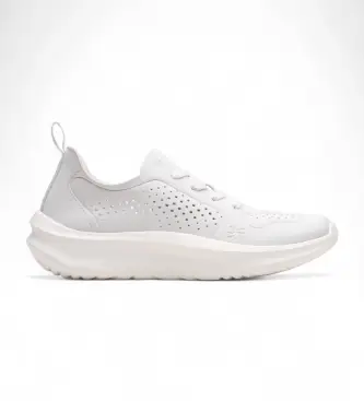 per donna 26184294 Sneakers Solevana in pelle bianca (37), Bianco, 1 a 3 cm, Stringhe, Casual Naturale