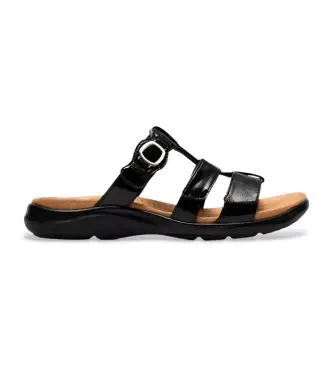 per donna 26185965 Scarpe Kitly in pelle verniciata bianco perla con finitura nera (39), Nero, Basso, Nessuno, Casual