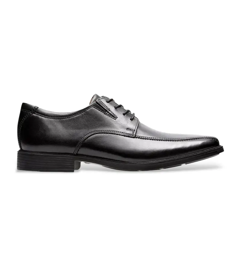 per uomo. 26110310 Scarpe in pelle nera Tilden Walk (41), Nero, Basso, Stringhe, Casual, Classico