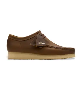per uomo 26156605 Scarpe in pelle marrone Walabee (43), Basso, Stringhe, Casual
