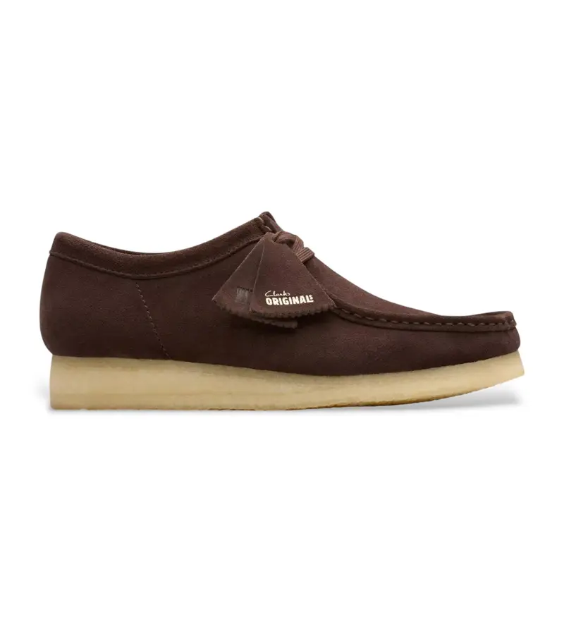 per uomo 26156606 Scarpe in pelle Wallabee marrone (40), Basso, Camoscio, Stringhe, Casual Marrone scuro