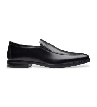per uomo 26162246 Scarpe in pelle nera Howard Edge (44 5), Nero, Basso, Nessuno, Casual, Classico