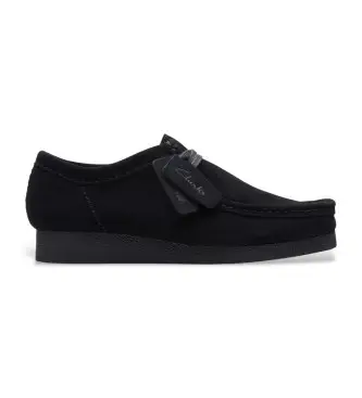 per uomo 26172820 Scarpe in pelle nera WallabeeEVO (41 5), Nero, 1 a 3 cm, Camoscio, Stringhe, Casual Naturale