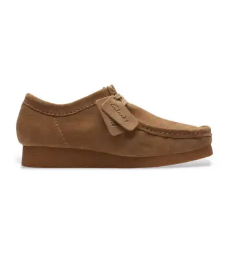 per uomo 26172821 Scarpe in pelle marrone WallabeeEVO (46), 1 a 3 cm, Camoscio, Stringhe, Casual