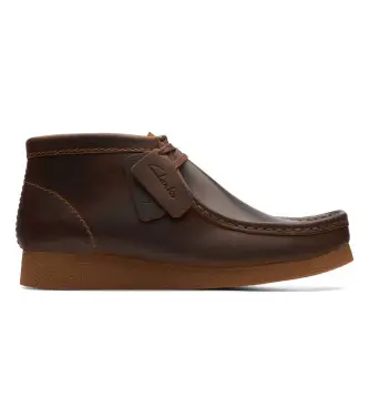 per uomo 26172822 Stivaletti in pelle marrone WallabeeEVO BT (41), Basso, Stringhe, Casual