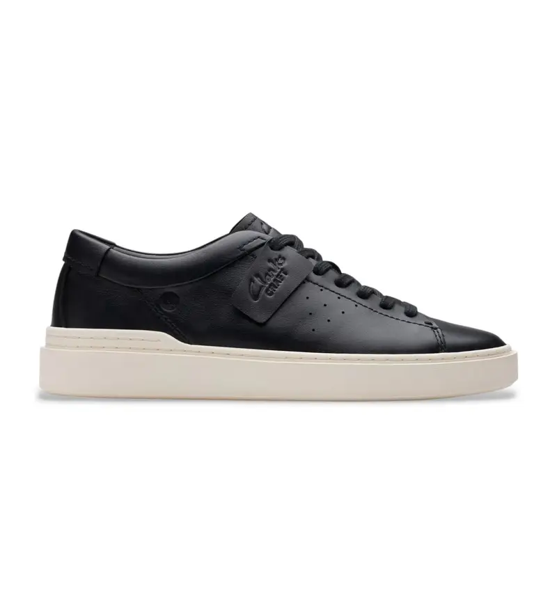 per uomo. 26176129 Sneakers Craft Swift in pelle nera (39), Nero, Basso, Stringhe, Casual