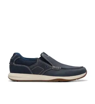 per uomo 26176976 Scarpe da barca Sailview Step in pelle blu navy (40), Basso, Nessuno, Casual