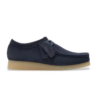 per uomo 26178234 Scarpe in pelle WallabeeEVO blu navy (41), Basso, Camoscio, Stringhe, Casual