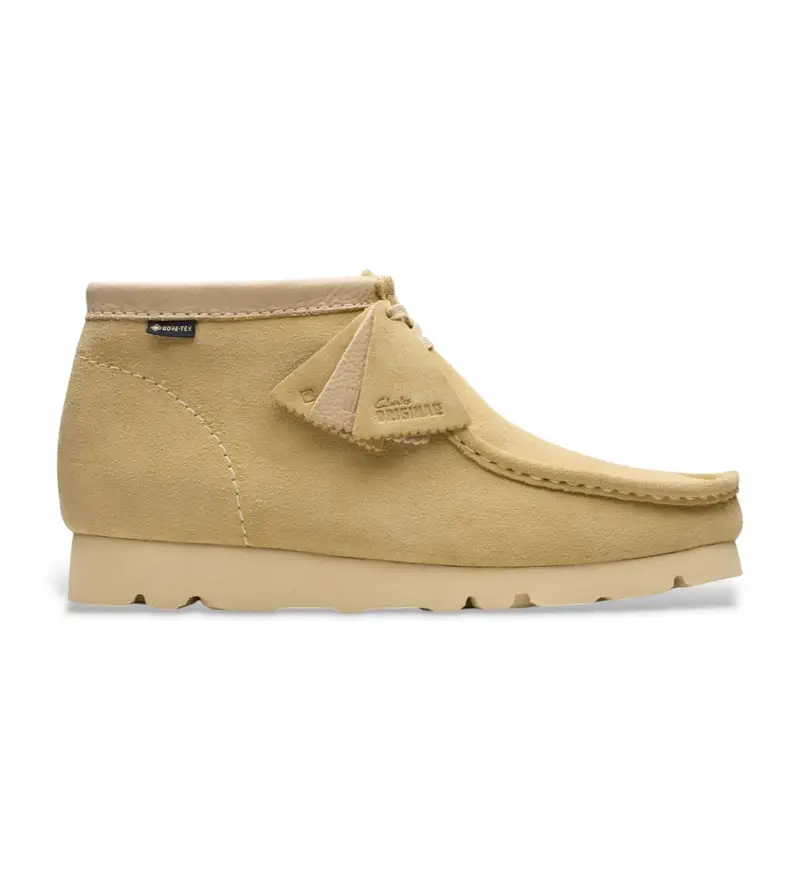 per uomo. 26179257 Stivali in pelle gialla WallabeeBT GTX (41), Basso, Stringhe, Casual, Giallo