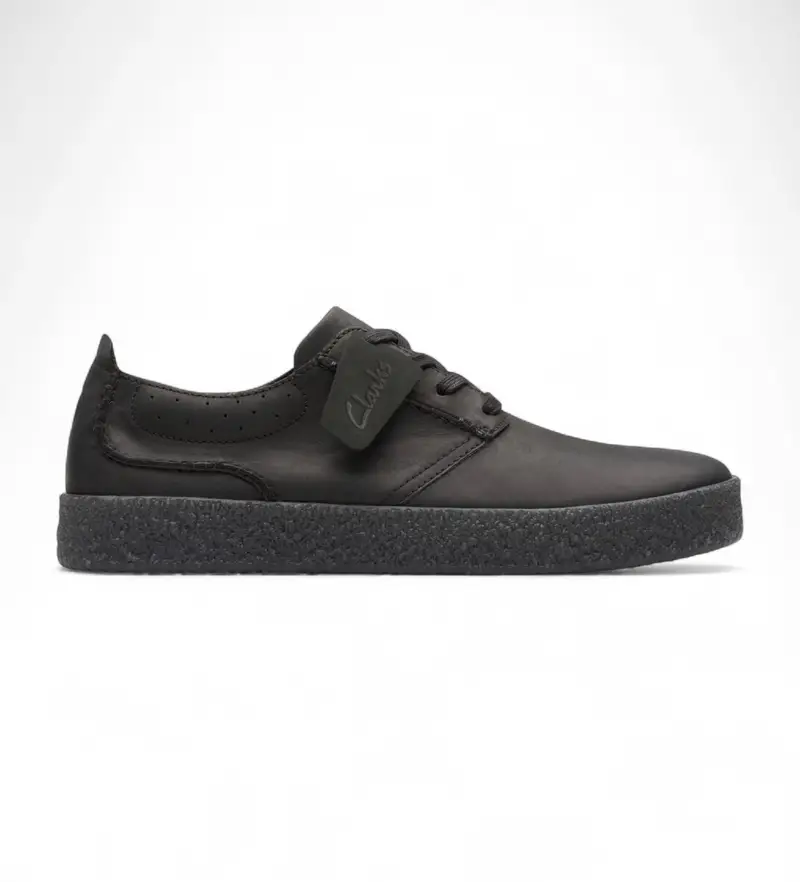 per uomo. 26179705 Scarpe Street Hill in pelle nera (40), Nero, Basso, Stringhe, Casual