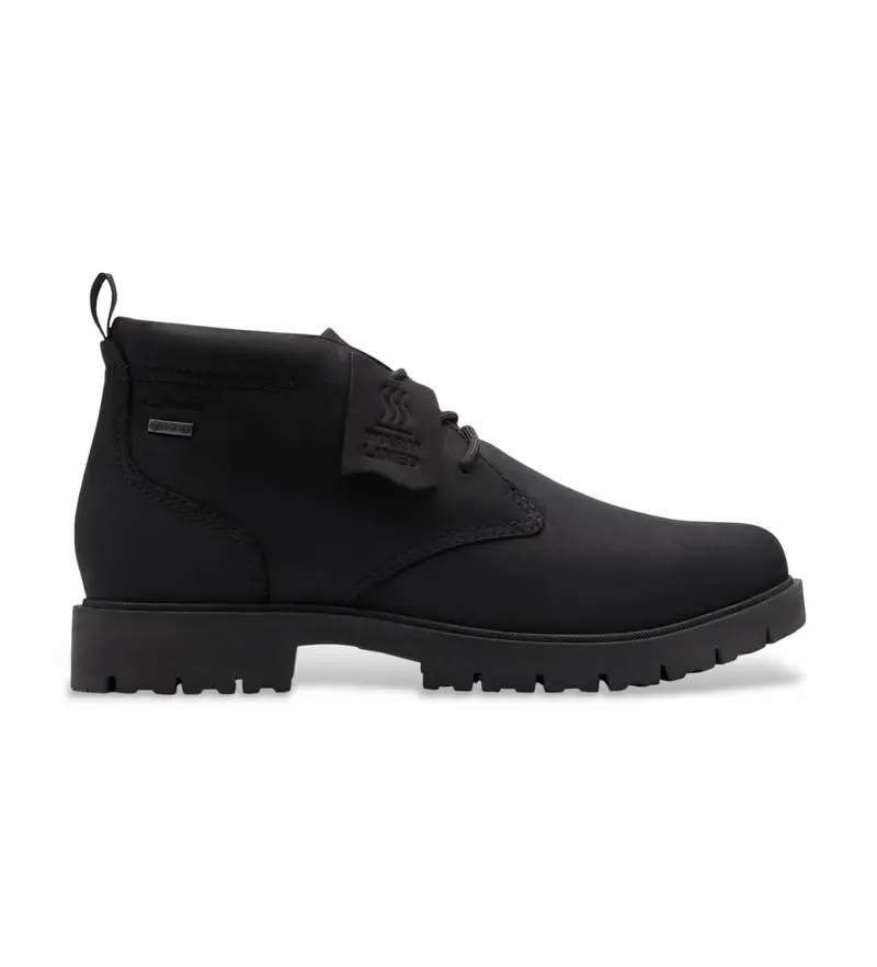 per uomo. 26183277 Stivali Berhill Mid GTX in pelle nera (41), Nero, Basso, 1 a 3 cm, Stringhe, Casual