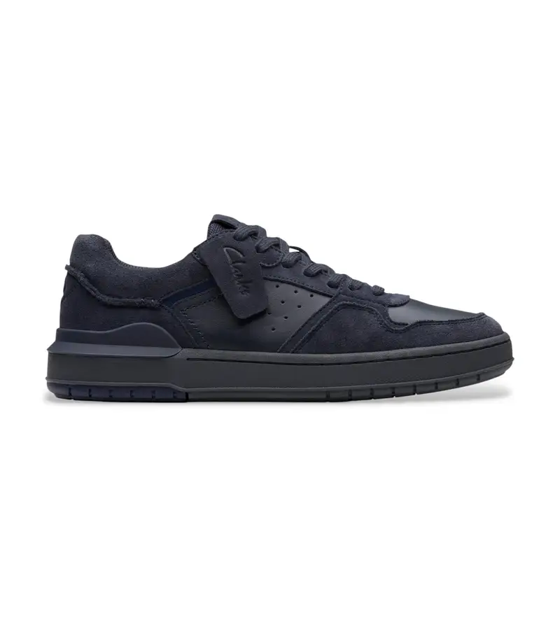 per uomo 26183283 Sneakers in pelle Courtlite2 blu navy (40), Basso, Stringhe, Casual