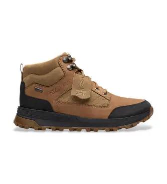 per uomo 26184483 Stivali ATL Trek Hi Gore-Tex in pelle marrone (39 5), Basso, Stringhe, Casual, All aperto