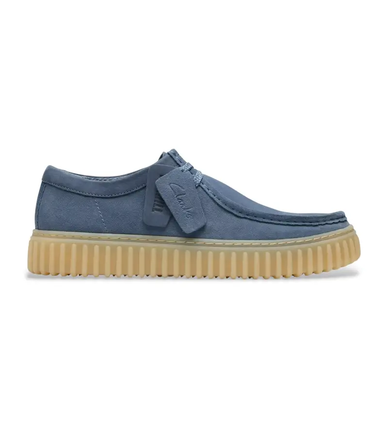 per uomo 26184695 Scarpe in pelle blu Torhill Lo (40), Basso, Camoscio, Stringhe, Casual