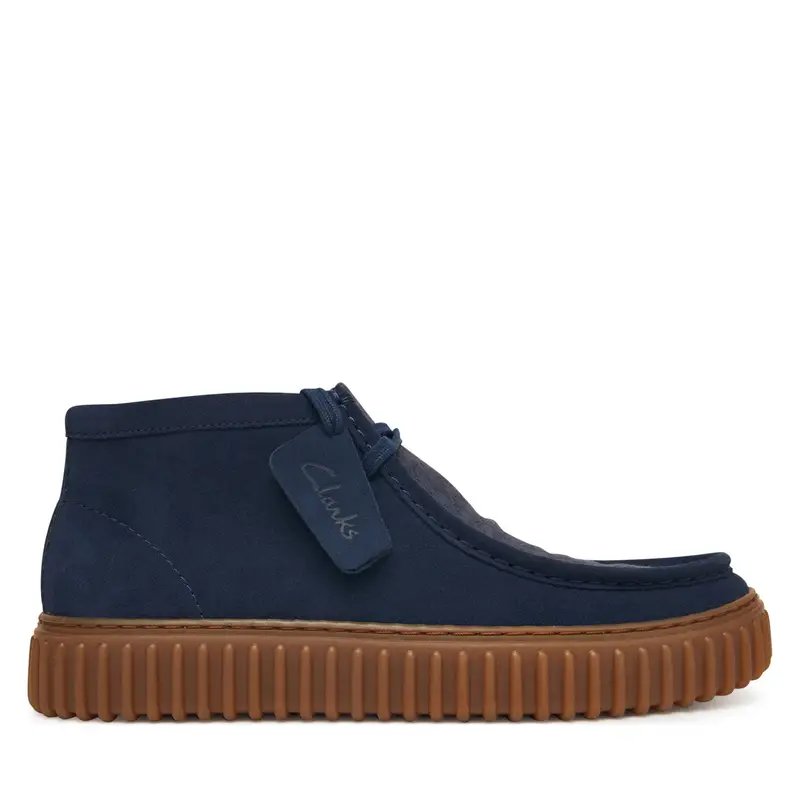 Polacchine Clarks Torhill Hi 26183427 Blu scuro